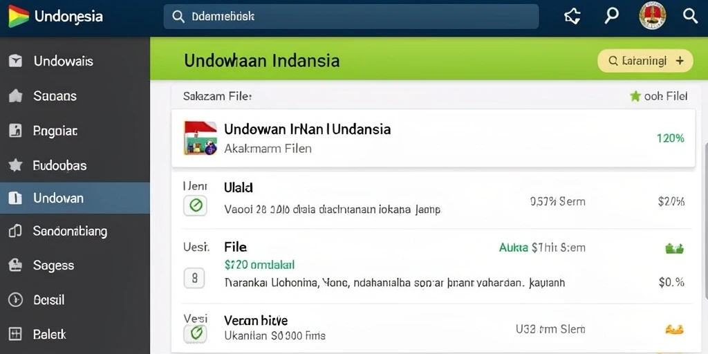 Tampilan antarmuka yang ramah pengguna.