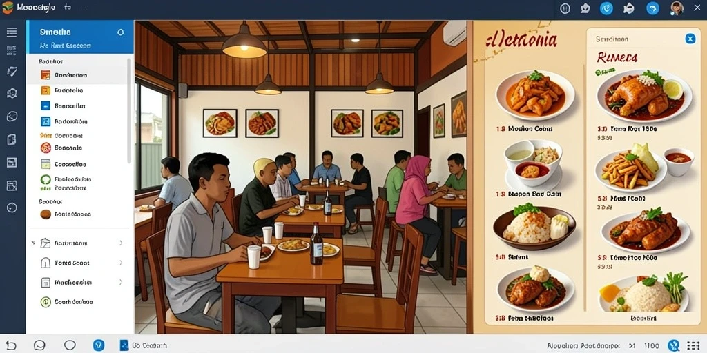 Tampilan antarmuka aplikasi RAJATOGEL yang modern.