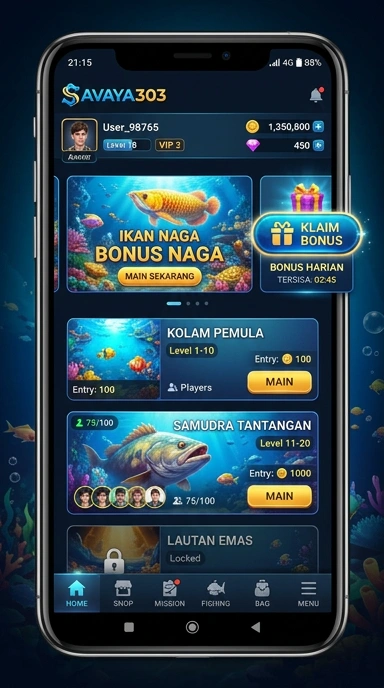 Cuplikan layar menu unduhan savaya303 untuk perangkat Android